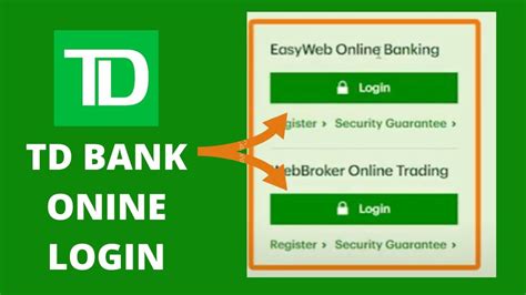 td easyweb internet banking